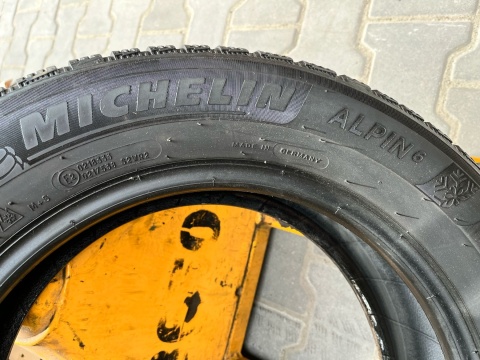 Opony zimowe 2x 185/55 R16 Michelin Alpin 6 Opony zimowe 2x 185/55 R16 Michelin Alpin 6