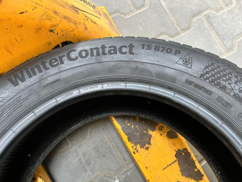 Opony zimowe 2x 205/60 R16 Continental WinterContact TS870P Opony zimowe 2x 205/60 R16 Continental WinterContact TS870P