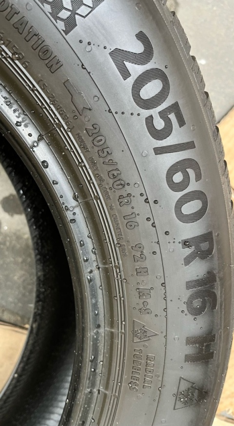 Opony zimowe 4x 205/60 R16 Continental WinterContact TS870P Opony zimowe 4x 205/60 R16 Continental WinterContact TS870P