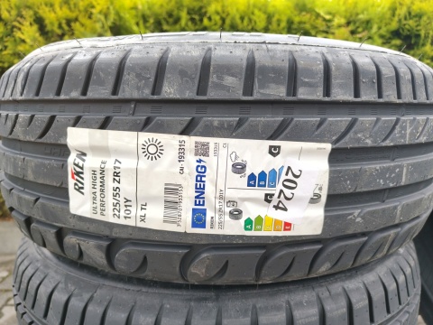 Opony letnie 4x 225/55 R17 Riken Ultra High Performance Opony letnie 4x 225/55 R17 Riken Ultra High Performance