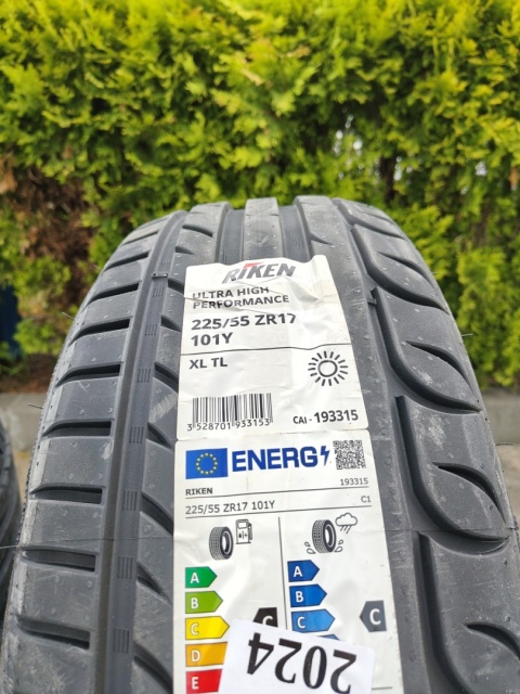 Opony letnie 4x 225/55 R17 Riken Ultra High Performance Opony letnie 4x 225/55 R17 Riken Ultra High Performance