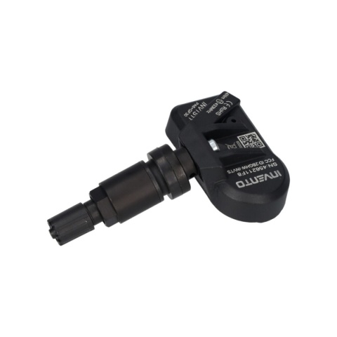 Czujnik ciśnienia TPMS aluminiowy czarny Invento 433/315 MHz Europa/USA
