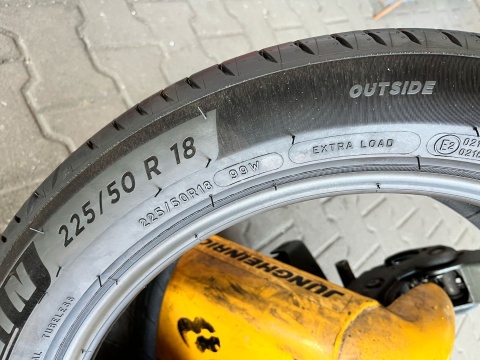 Opony letnie 2x 225/50 R18 Michelin Primacy 4 Opony letnie 2x 225/50 R18 Michelin Primacy 4