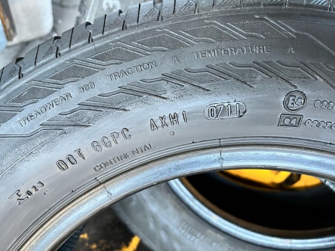 Opony letnie 2x 195/65 R15 Continental EcoContact 3 Opony letnie 2x 195/65 R15 Continental EcoContact 3
