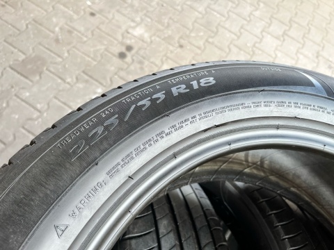 Opony letnie 4x 225/55 R18 Michelin Primacy 3 Opony letnie 4x 225/55 R18 Michelin Primacy 3