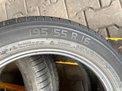 Opony letnie 2x 195/55 R16 Michelin EnergySaver Opony letnie 2x 195/55 R16 Michelin EnergySaver