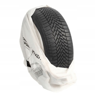 Zestaw czterech worków na opony, duże 120x120 cm, mocne