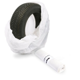 Zestaw czterech worków na opony, duże 120x120 cm, mocne