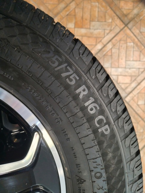 Zestaw kół do kampera Ducato Jumper Movano